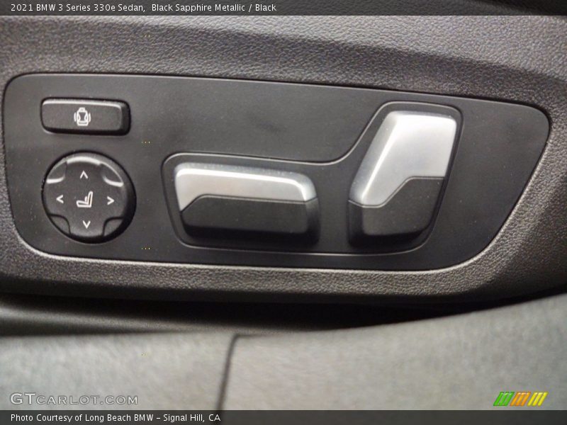 Black Sapphire Metallic / Black 2021 BMW 3 Series 330e Sedan