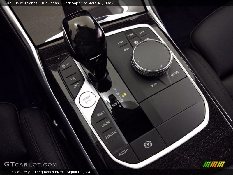 Black Sapphire Metallic / Black 2021 BMW 3 Series 330e Sedan