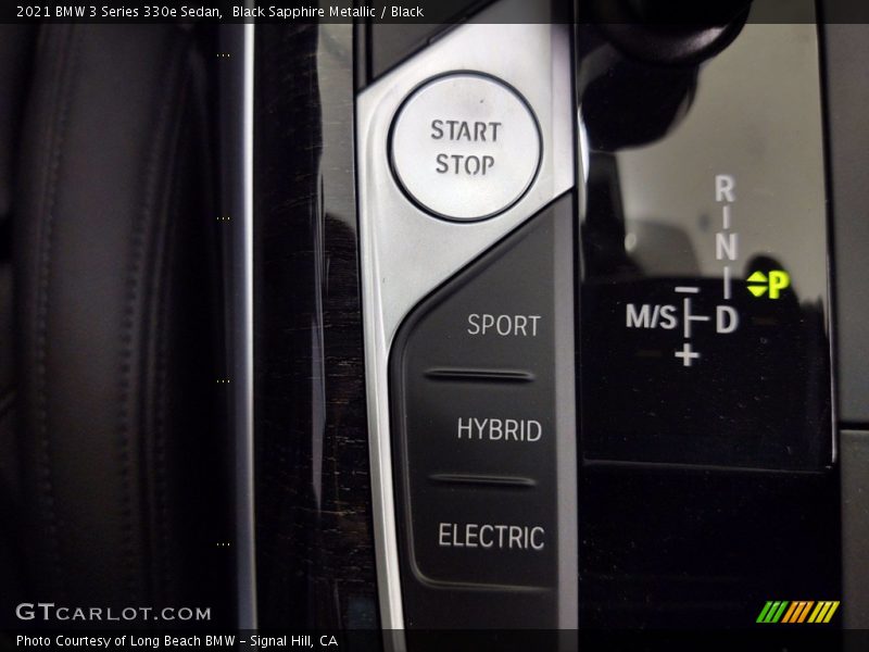 Black Sapphire Metallic / Black 2021 BMW 3 Series 330e Sedan