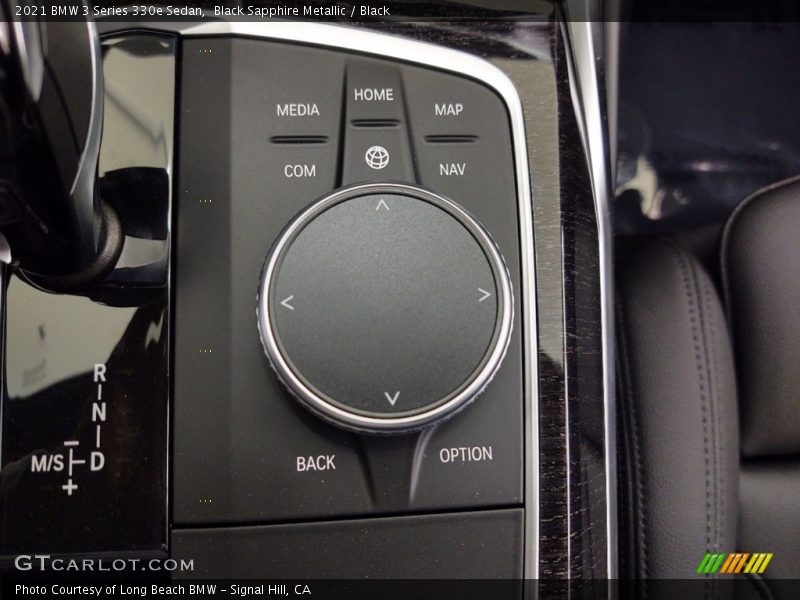 Black Sapphire Metallic / Black 2021 BMW 3 Series 330e Sedan