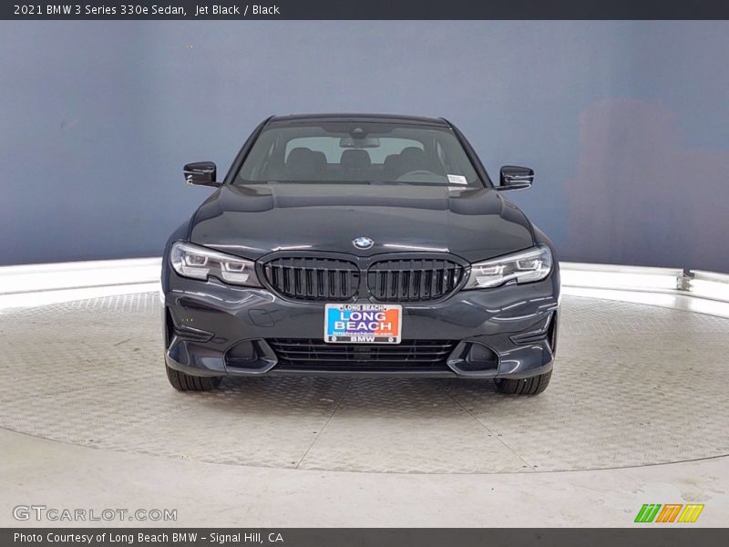 Jet Black / Black 2021 BMW 3 Series 330e Sedan