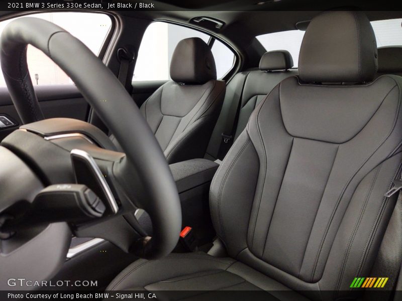 Jet Black / Black 2021 BMW 3 Series 330e Sedan