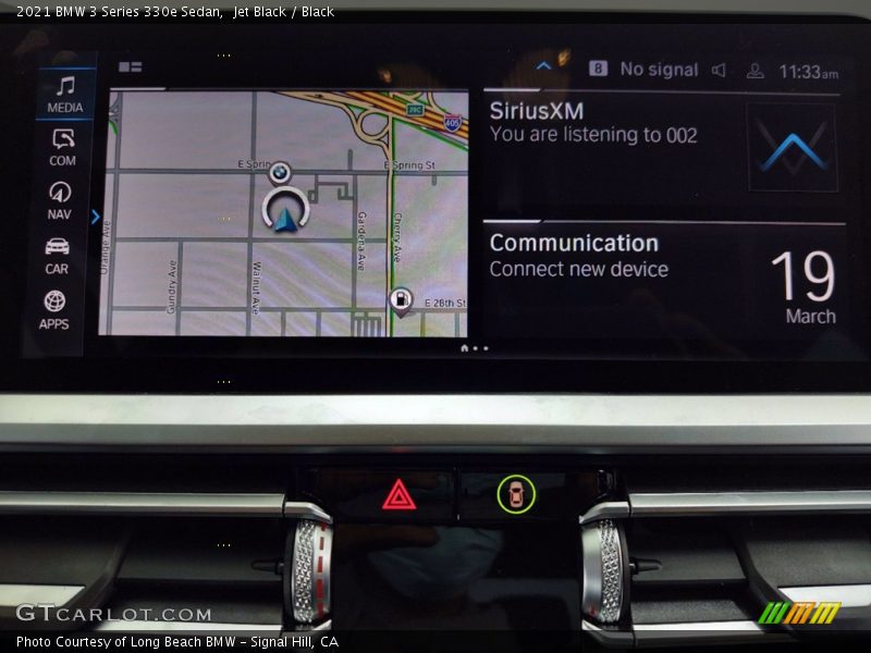 Jet Black / Black 2021 BMW 3 Series 330e Sedan
