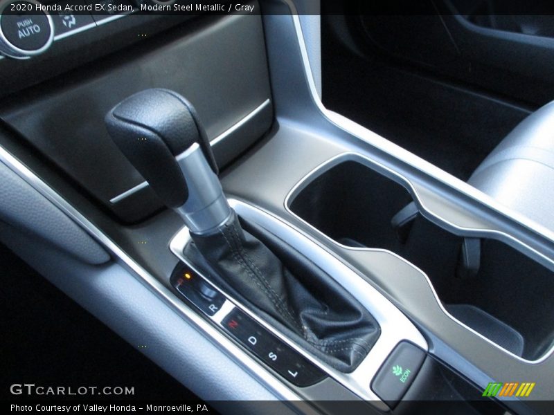 Modern Steel Metallic / Gray 2020 Honda Accord EX Sedan