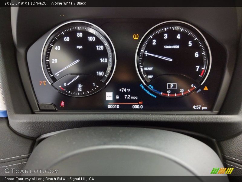 Alpine White / Black 2021 BMW X1 sDrive28i