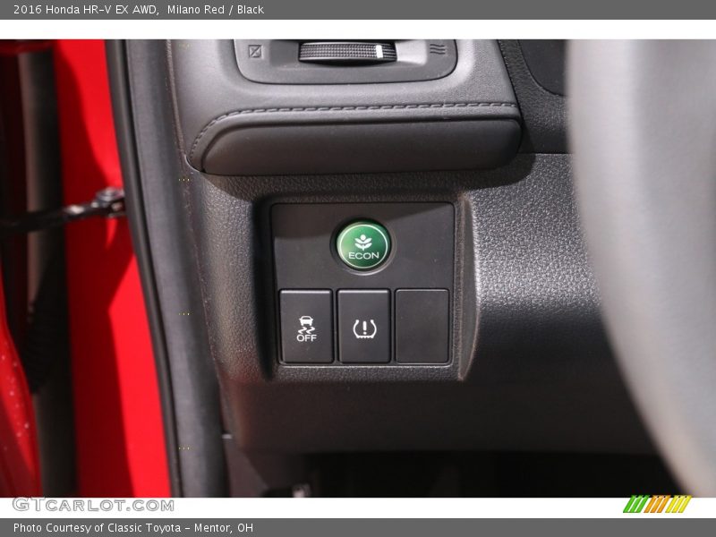 Milano Red / Black 2016 Honda HR-V EX AWD