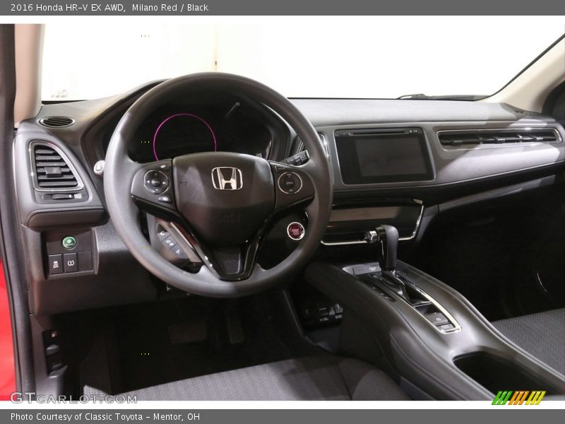 Milano Red / Black 2016 Honda HR-V EX AWD