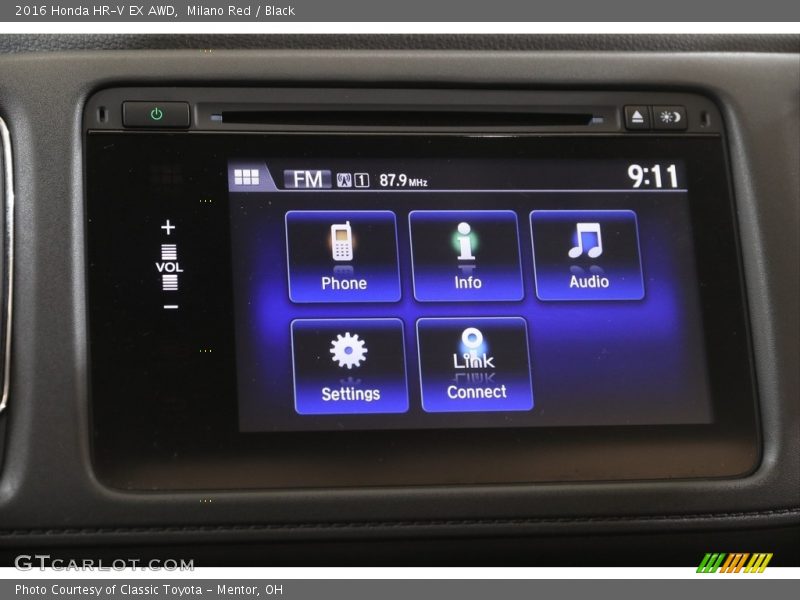 Milano Red / Black 2016 Honda HR-V EX AWD