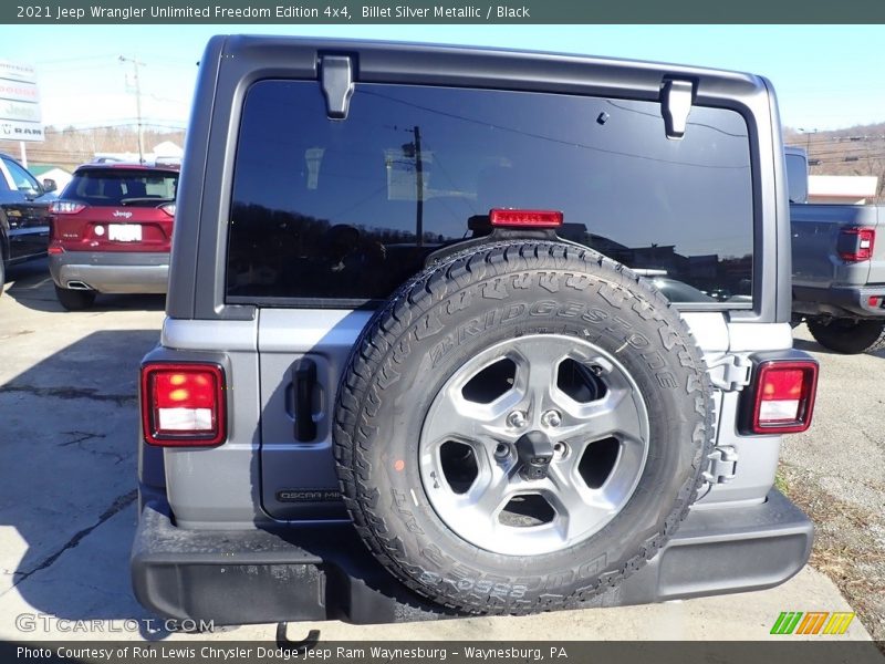 Billet Silver Metallic / Black 2021 Jeep Wrangler Unlimited Freedom Edition 4x4