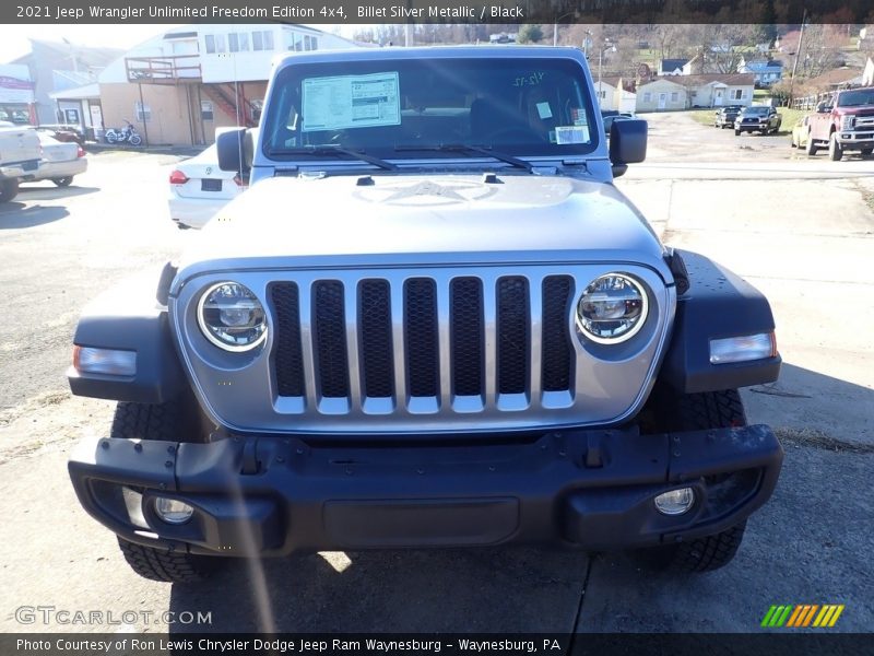 Billet Silver Metallic / Black 2021 Jeep Wrangler Unlimited Freedom Edition 4x4