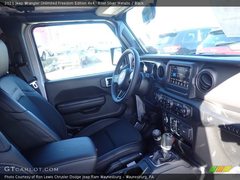 Billet Silver Metallic / Black 2021 Jeep Wrangler Unlimited Freedom Edition 4x4