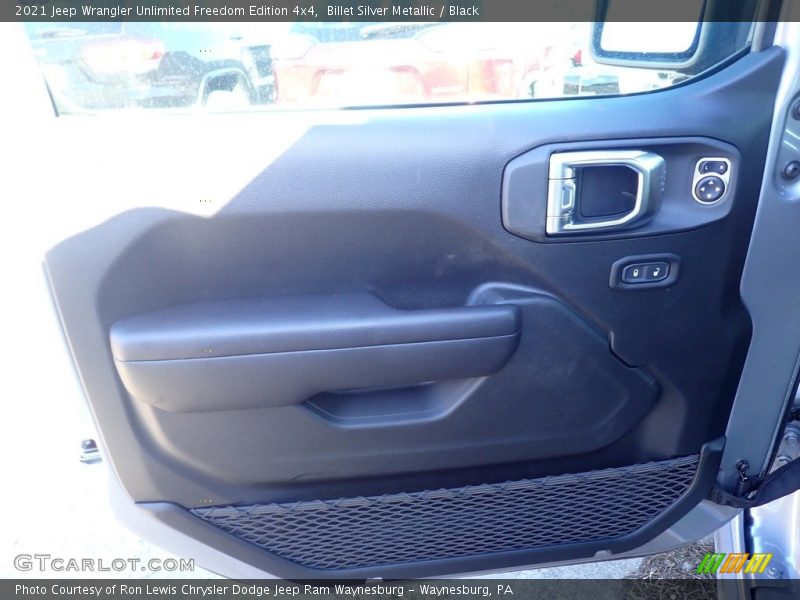 Billet Silver Metallic / Black 2021 Jeep Wrangler Unlimited Freedom Edition 4x4