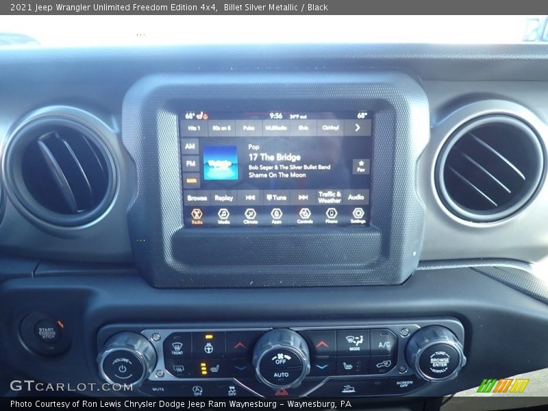 Billet Silver Metallic / Black 2021 Jeep Wrangler Unlimited Freedom Edition 4x4
