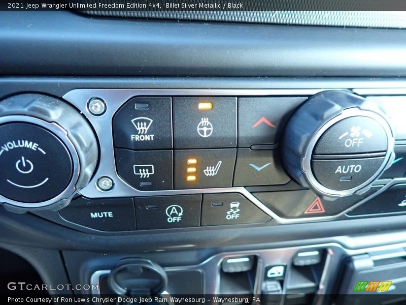 Billet Silver Metallic / Black 2021 Jeep Wrangler Unlimited Freedom Edition 4x4