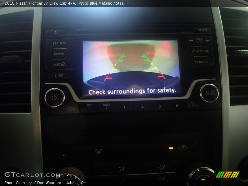 Arctic Blue Metallic / Steel 2018 Nissan Frontier SV Crew Cab 4x4