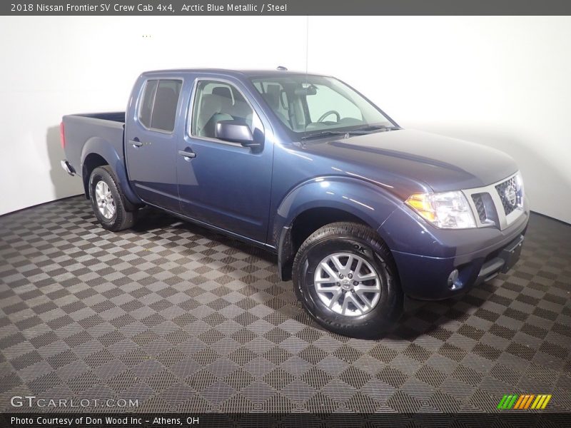 Arctic Blue Metallic / Steel 2018 Nissan Frontier SV Crew Cab 4x4