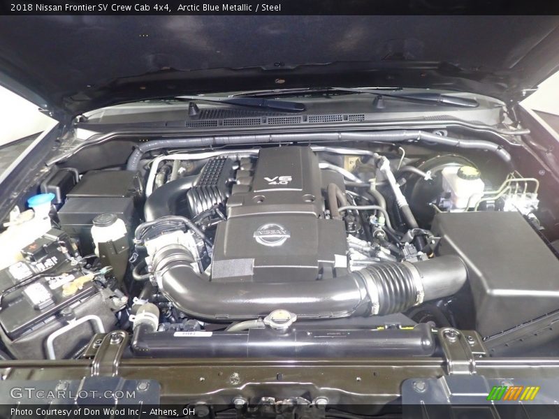 Arctic Blue Metallic / Steel 2018 Nissan Frontier SV Crew Cab 4x4