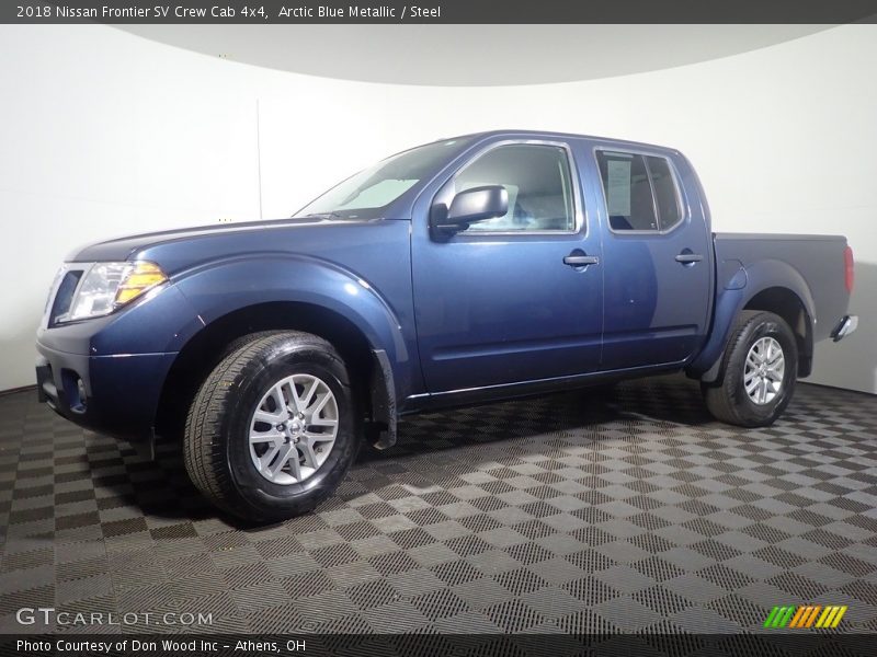 Arctic Blue Metallic / Steel 2018 Nissan Frontier SV Crew Cab 4x4