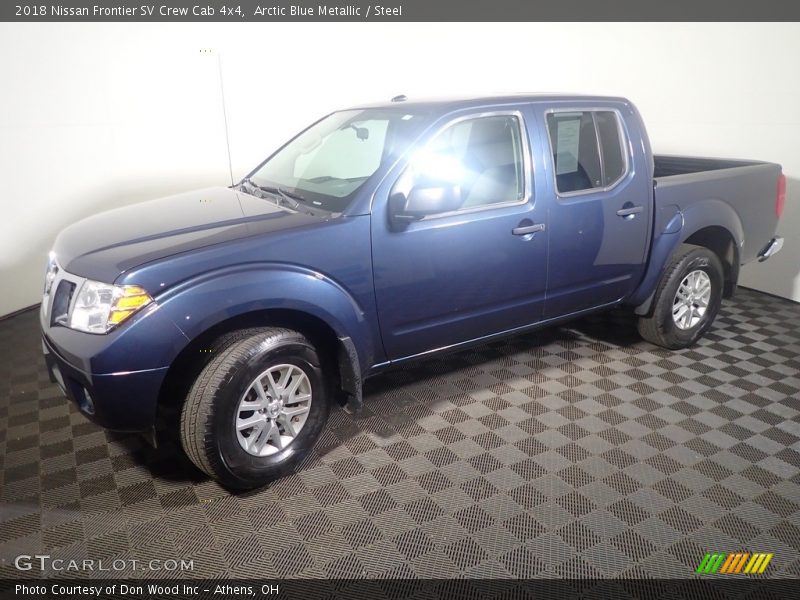 Arctic Blue Metallic / Steel 2018 Nissan Frontier SV Crew Cab 4x4