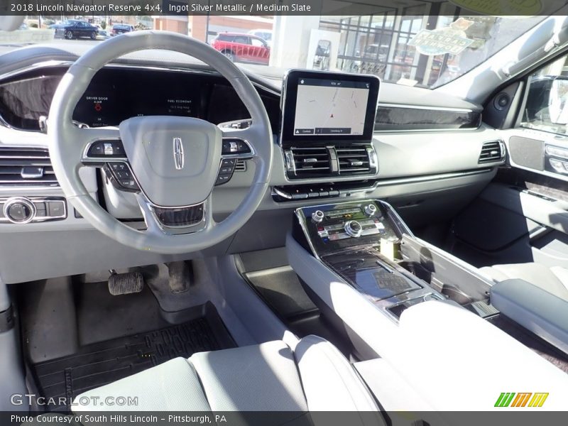  2018 Navigator Reserve 4x4 Medium Slate Interior