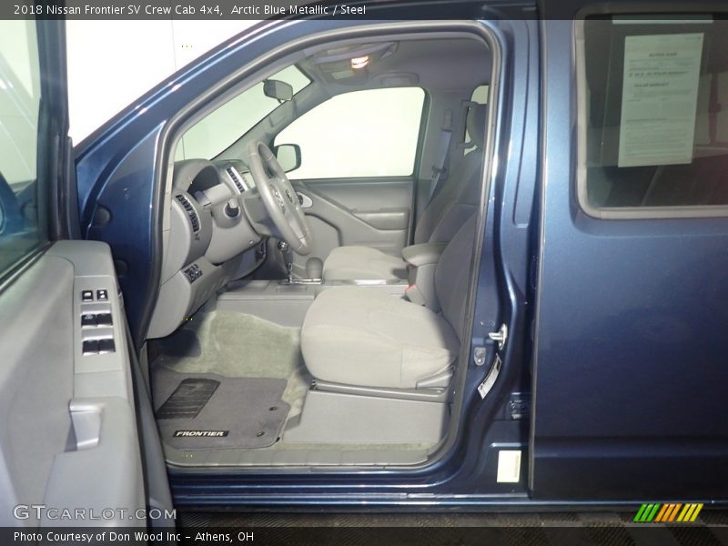 Arctic Blue Metallic / Steel 2018 Nissan Frontier SV Crew Cab 4x4