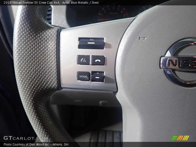 Arctic Blue Metallic / Steel 2018 Nissan Frontier SV Crew Cab 4x4