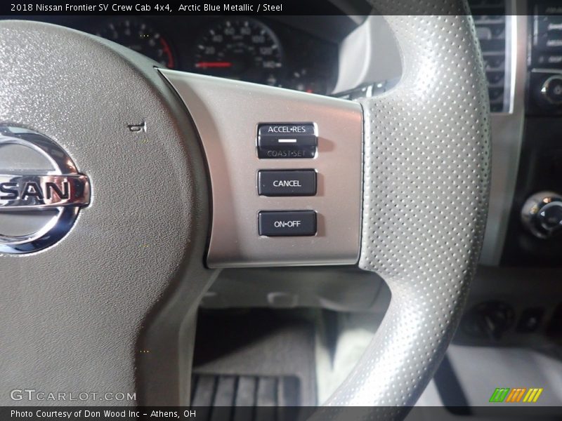 Arctic Blue Metallic / Steel 2018 Nissan Frontier SV Crew Cab 4x4
