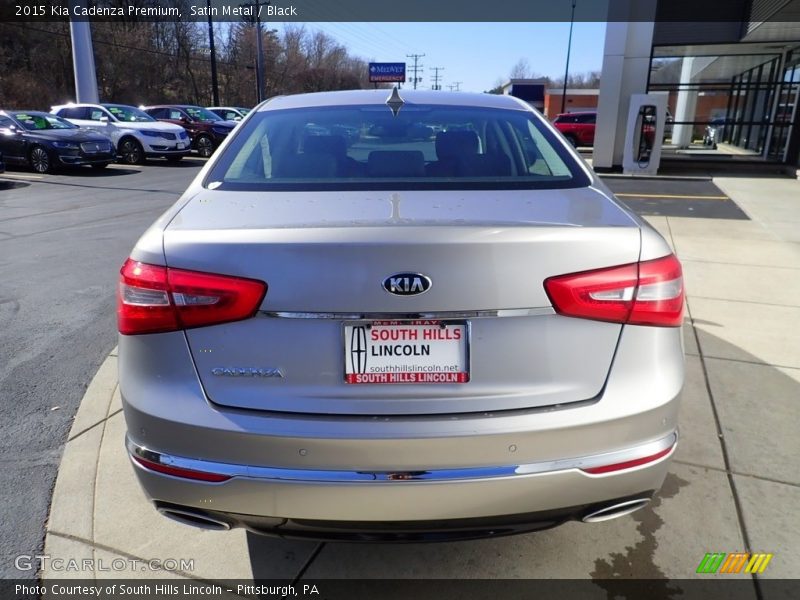 Satin Metal / Black 2015 Kia Cadenza Premium