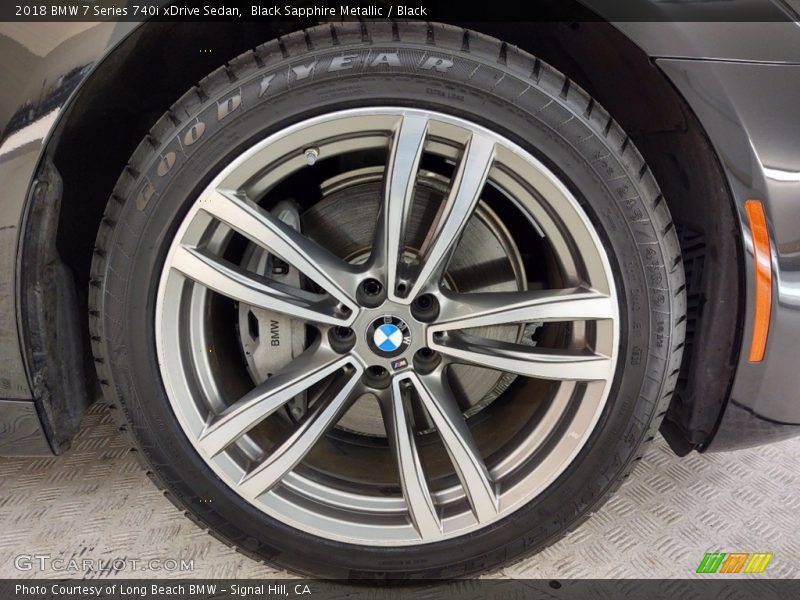 Black Sapphire Metallic / Black 2018 BMW 7 Series 740i xDrive Sedan