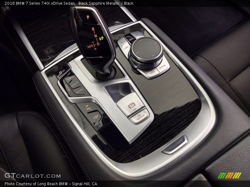 Black Sapphire Metallic / Black 2018 BMW 7 Series 740i xDrive Sedan