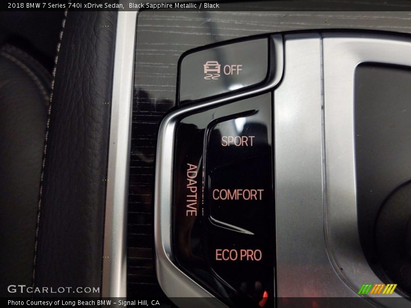 Black Sapphire Metallic / Black 2018 BMW 7 Series 740i xDrive Sedan