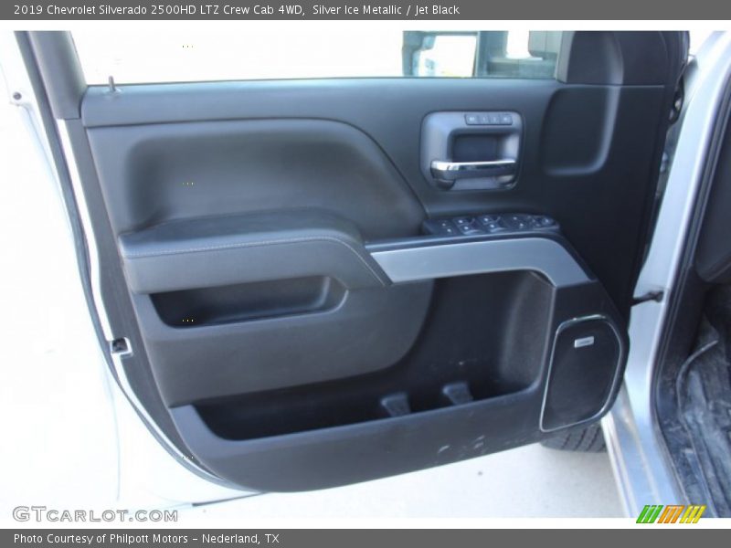 Silver Ice Metallic / Jet Black 2019 Chevrolet Silverado 2500HD LTZ Crew Cab 4WD