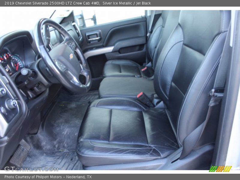 Silver Ice Metallic / Jet Black 2019 Chevrolet Silverado 2500HD LTZ Crew Cab 4WD