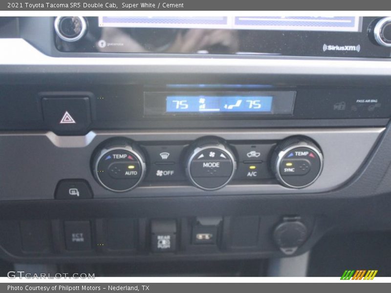 Super White / Cement 2021 Toyota Tacoma SR5 Double Cab