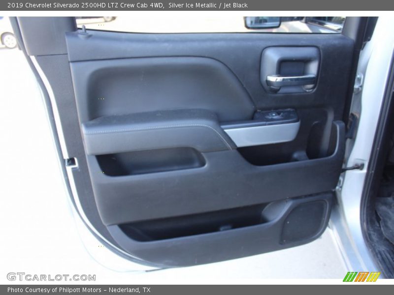 Silver Ice Metallic / Jet Black 2019 Chevrolet Silverado 2500HD LTZ Crew Cab 4WD