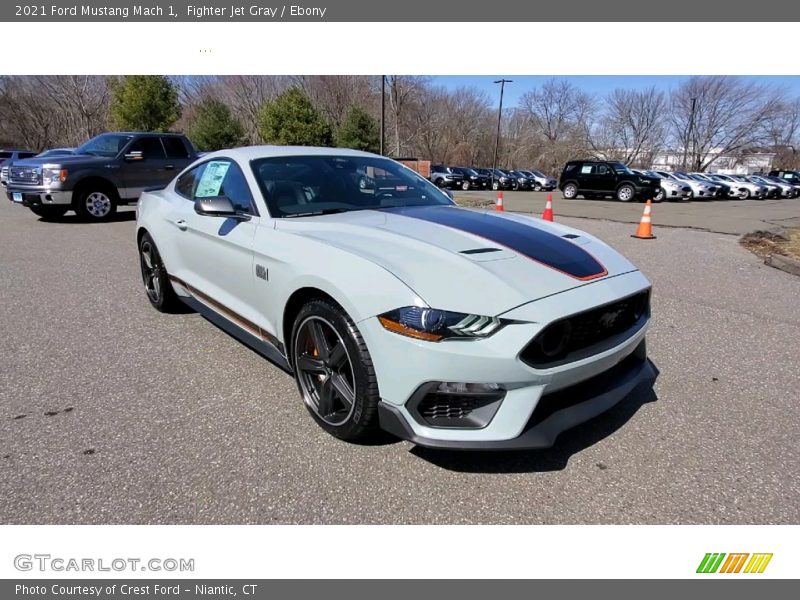 Front 3/4 View of 2021 Mustang Mach 1