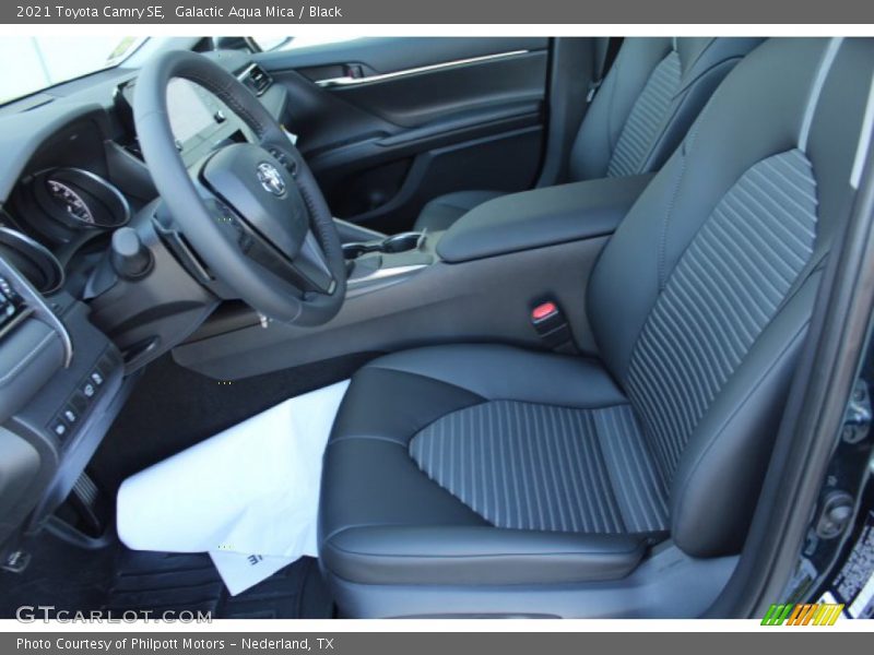 Galactic Aqua Mica / Black 2021 Toyota Camry SE