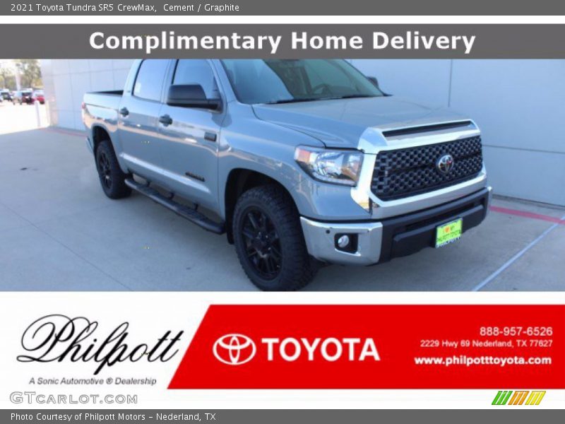 Cement / Graphite 2021 Toyota Tundra SR5 CrewMax