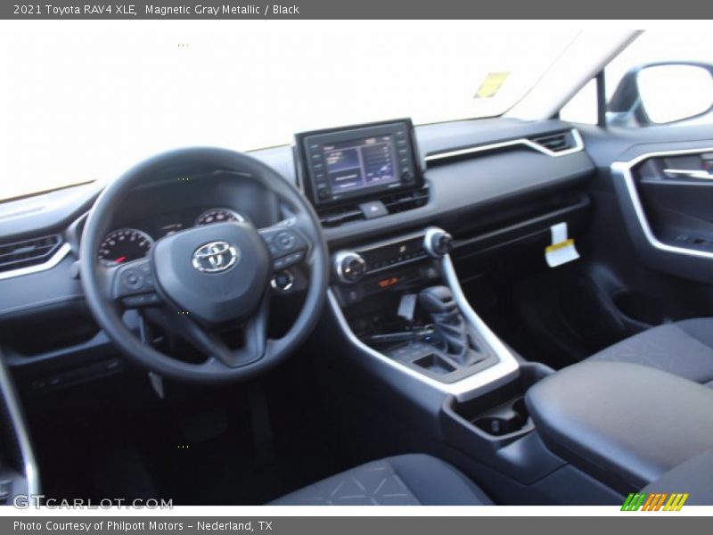 Magnetic Gray Metallic / Black 2021 Toyota RAV4 XLE