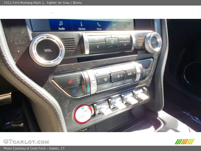 Controls of 2021 Mustang Mach 1