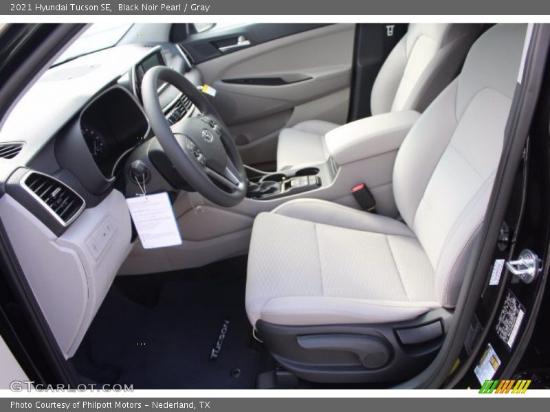 Black Noir Pearl / Gray 2021 Hyundai Tucson SE
