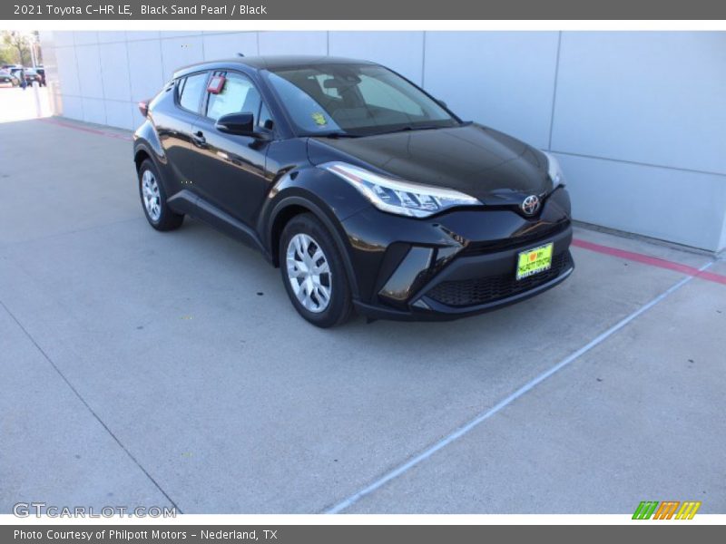 Black Sand Pearl / Black 2021 Toyota C-HR LE