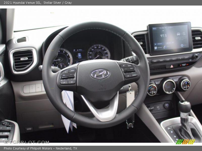 Stellar Silver / Gray 2021 Hyundai Venue SEL