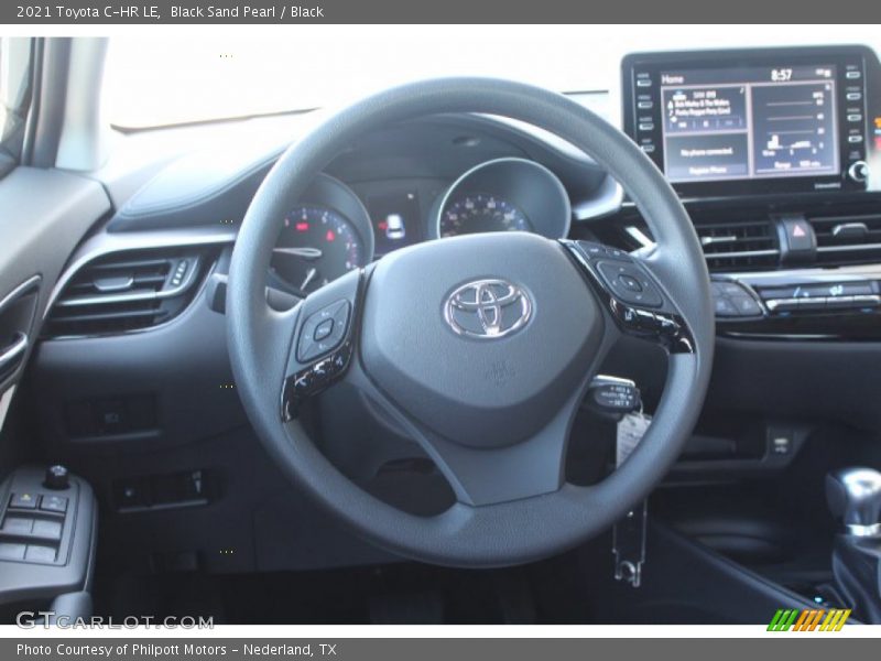 Black Sand Pearl / Black 2021 Toyota C-HR LE