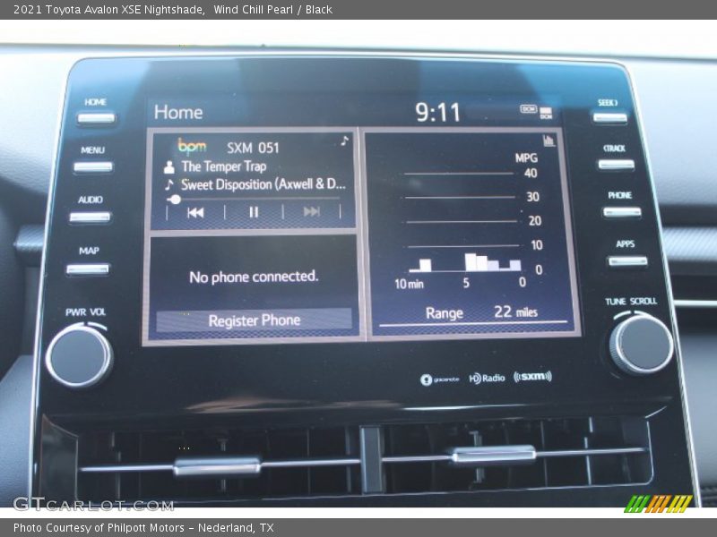 Wind Chill Pearl / Black 2021 Toyota Avalon XSE Nightshade