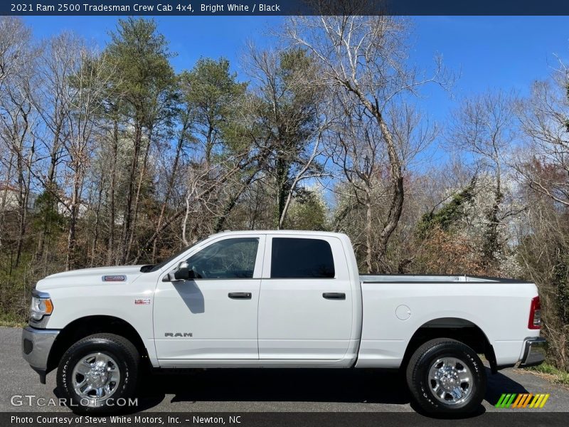 Bright White / Black 2021 Ram 2500 Tradesman Crew Cab 4x4