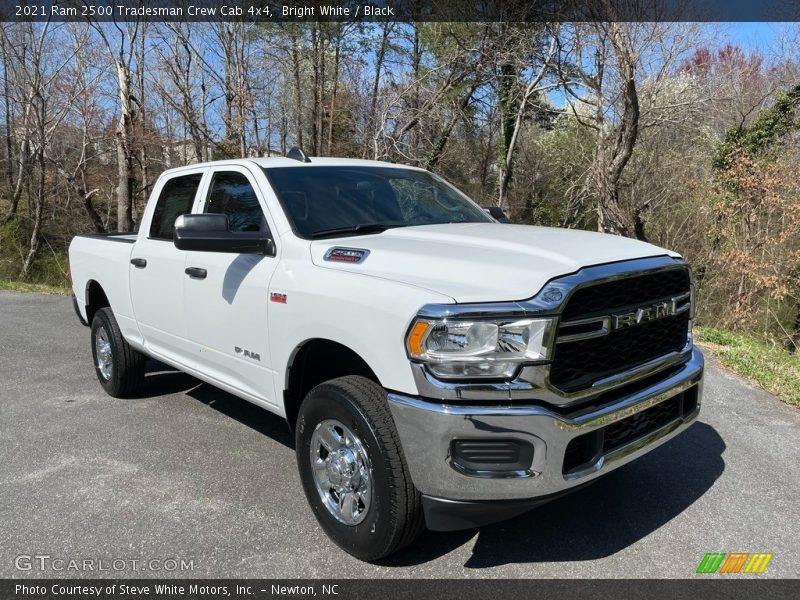 Bright White / Black 2021 Ram 2500 Tradesman Crew Cab 4x4