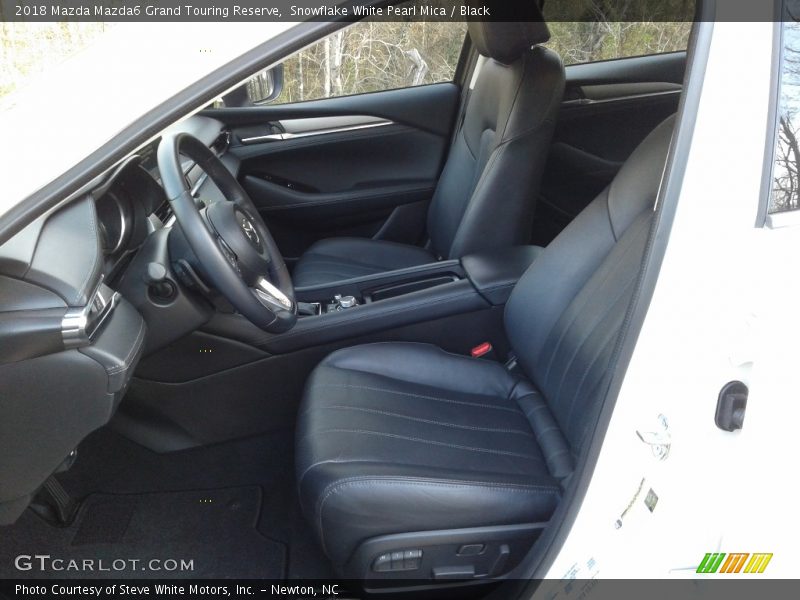 Snowflake White Pearl Mica / Black 2018 Mazda Mazda6 Grand Touring Reserve