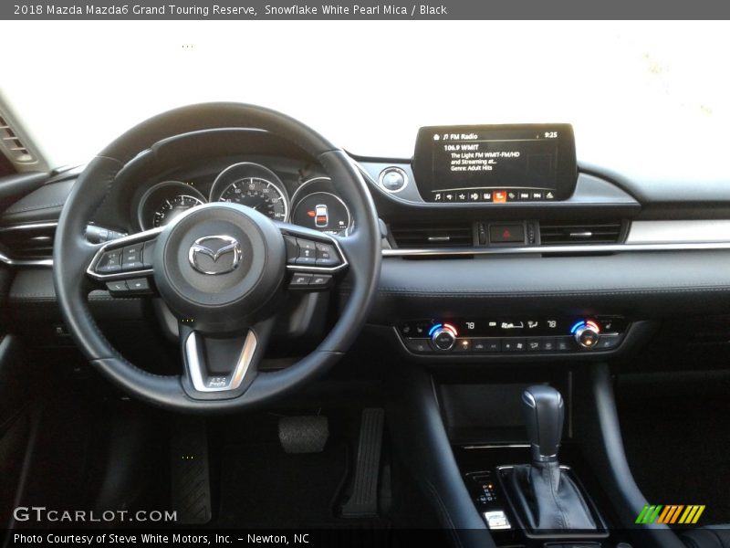 Snowflake White Pearl Mica / Black 2018 Mazda Mazda6 Grand Touring Reserve
