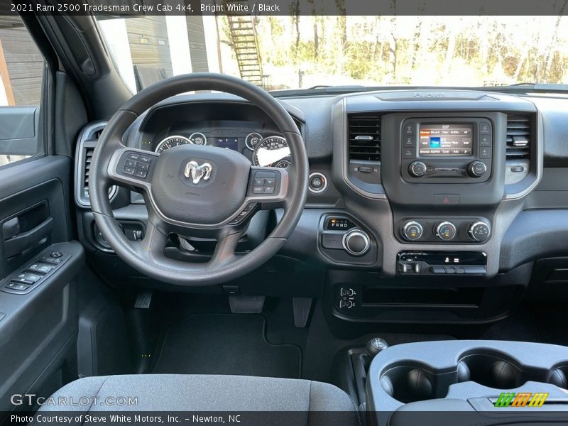 Bright White / Black 2021 Ram 2500 Tradesman Crew Cab 4x4